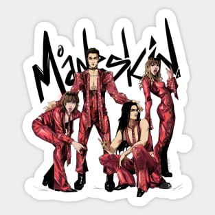 Måneskin Sticker